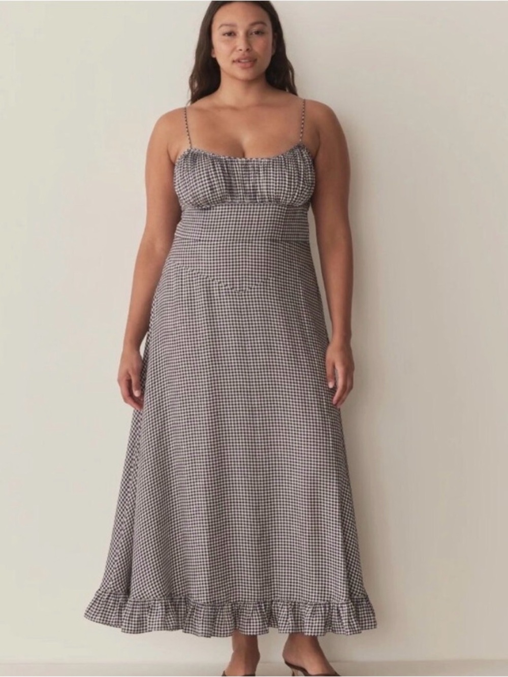 Doen ROSARIA DRESS -- SANTA MARINA GINGHAM